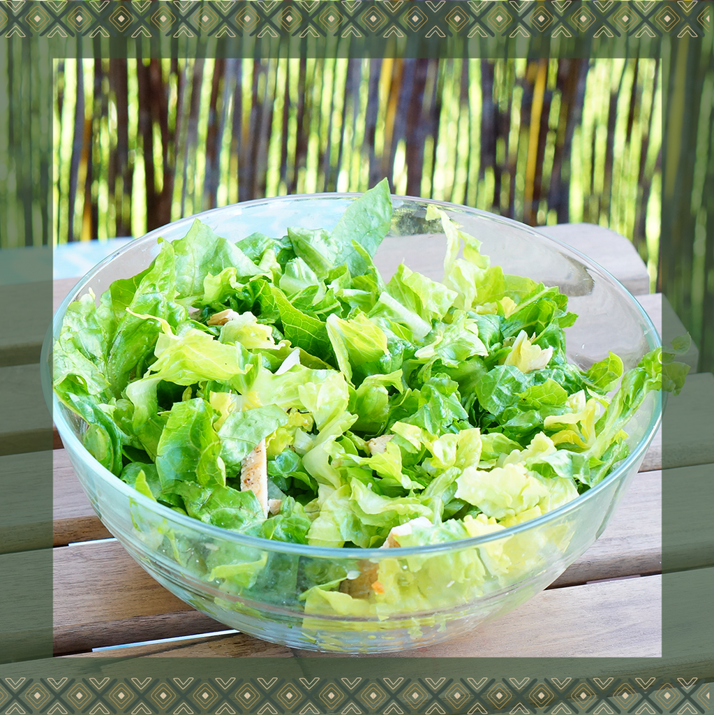 قلوب خس مع جبنة الريكفورد