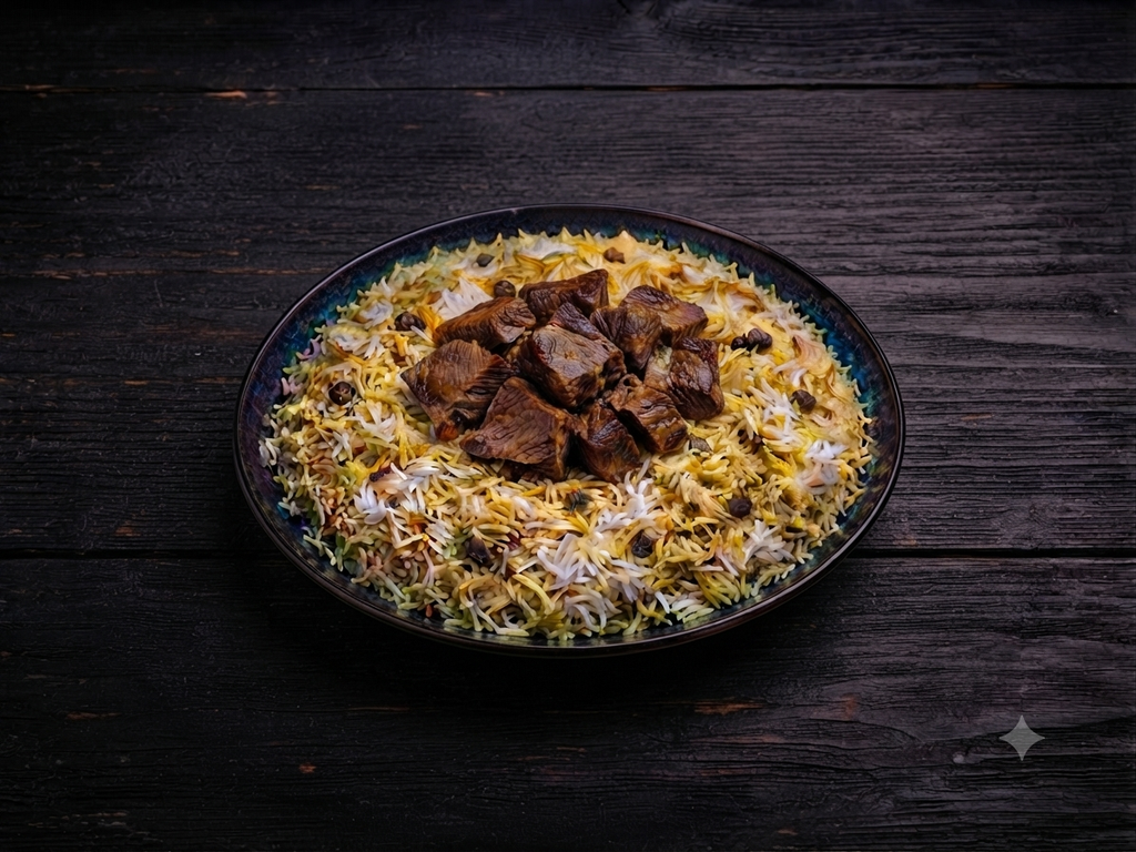برياني لحم كبير
