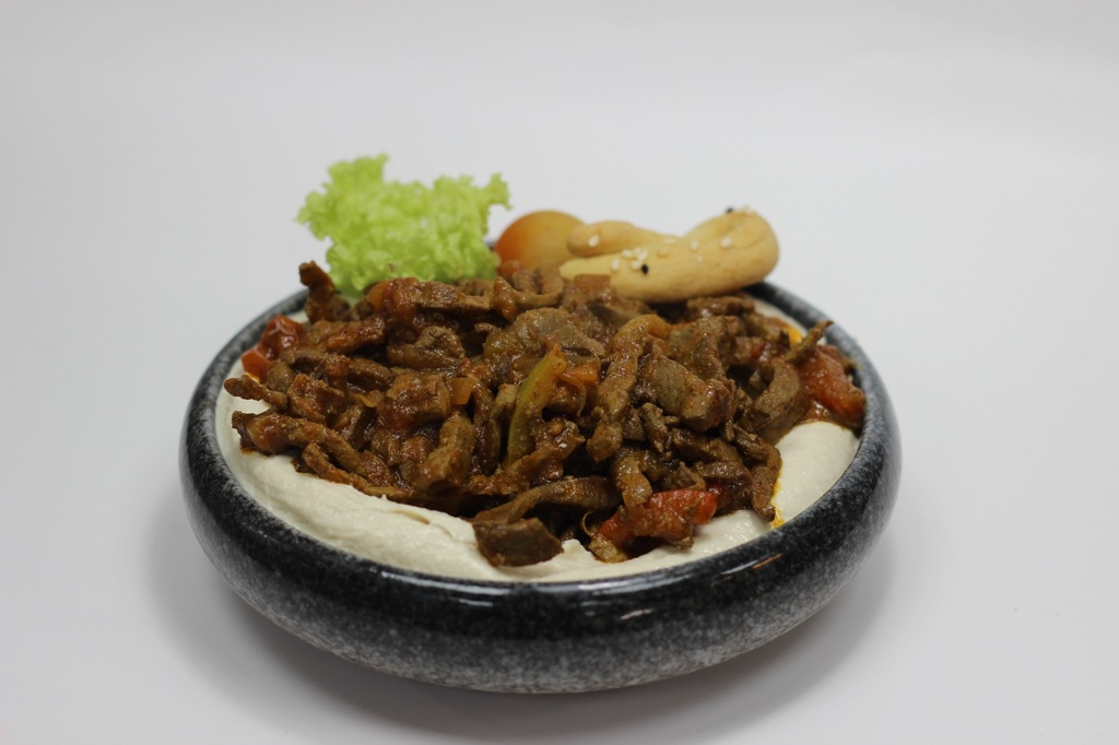 كبدة بالحمص