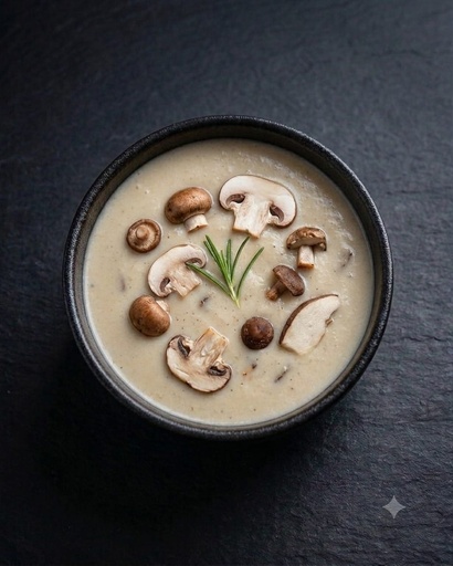 شوربة كريمة الفطر
