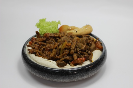 كبدة بالحمص